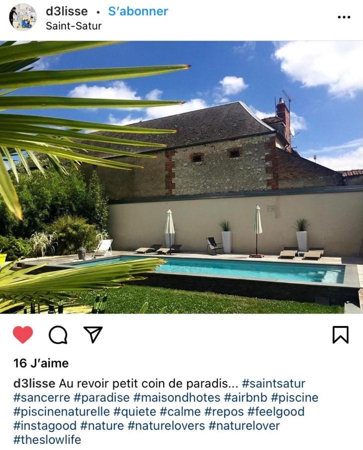 VILLA MARLISE Chambre Hôtes Saint-Satur Extérieur photo